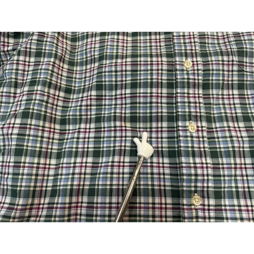 Ralph Lauren Mens Long Sleeve 100% Cotton Button Down Shirt‎ Size L